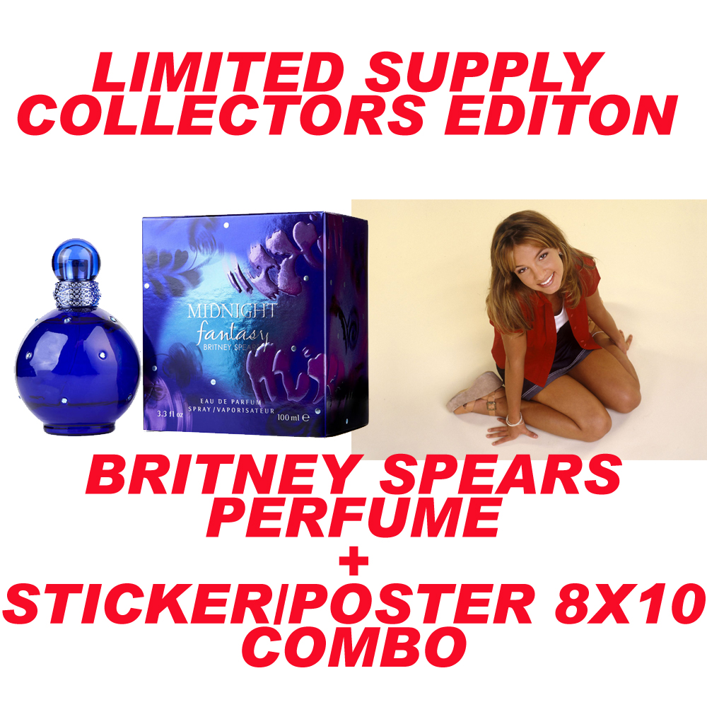 Britney Spears Fantasy Perfume Combo with Poster